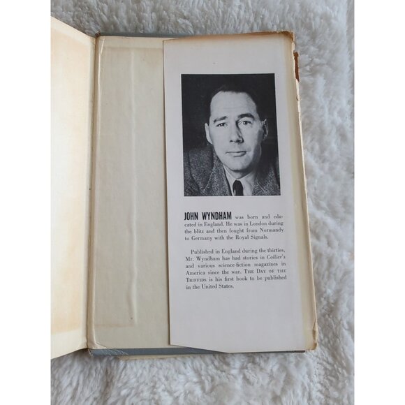 The Day of the Triffids John Wyndham HC DJ 1951 Doubleday Book Club Edition Vtg - Picture 8 of 10